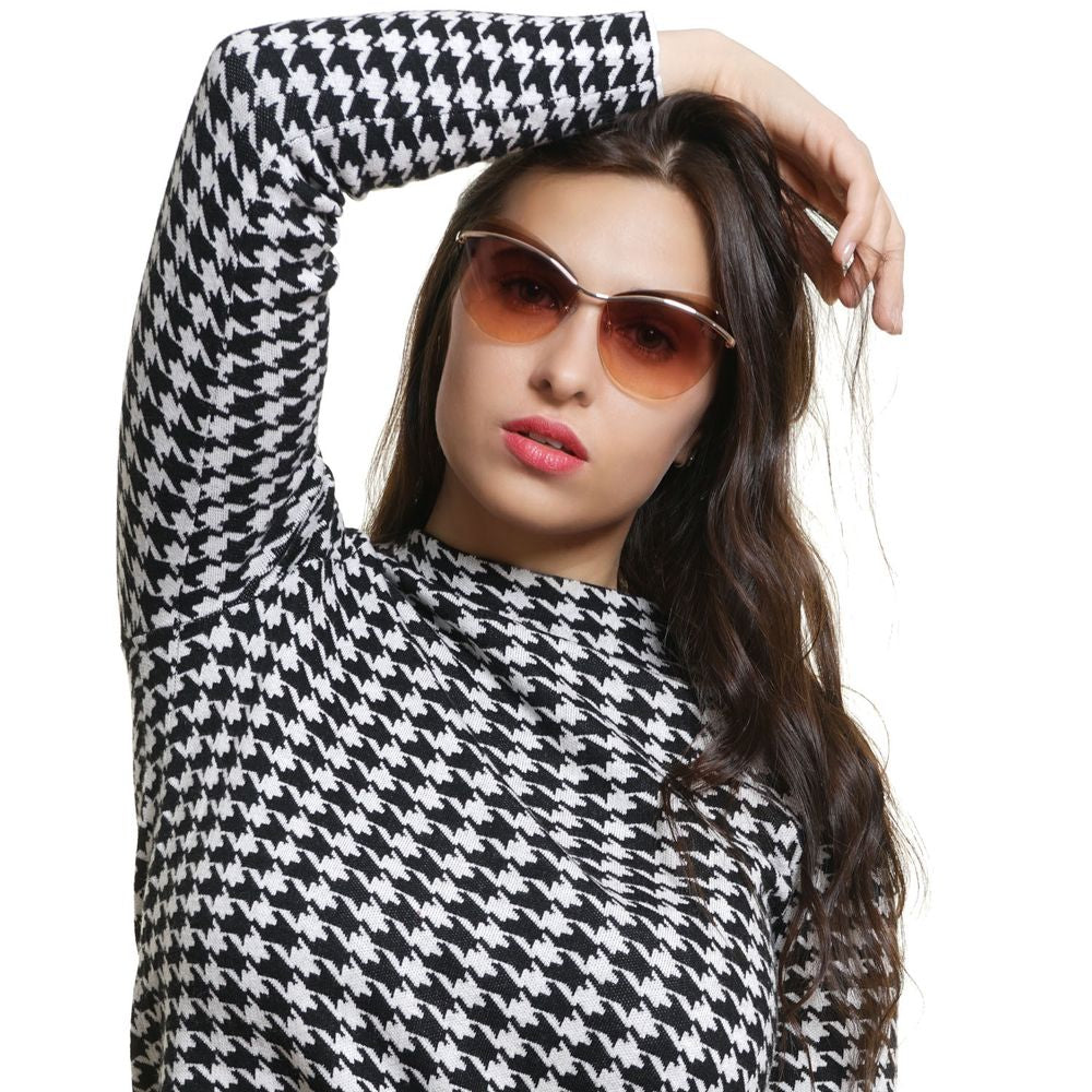Emilio Pucci Sonnenbrille aus goldfarbenem Metall und Kunststoff