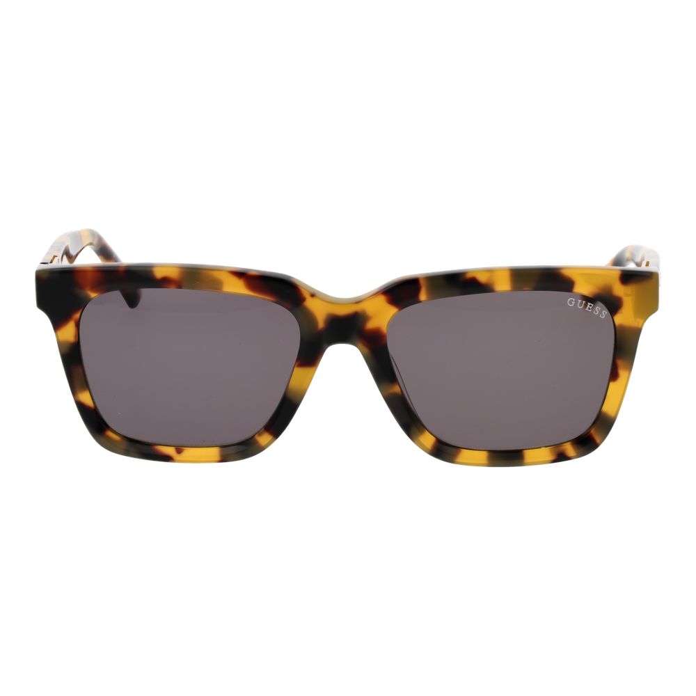 Gelbe Acetat-Sonnenbrille von Guess
