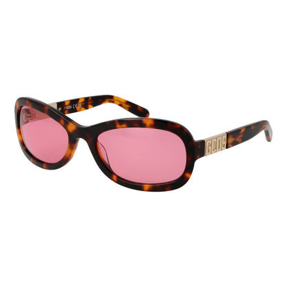 GCDS Braune Unisex-Sonnenbrille