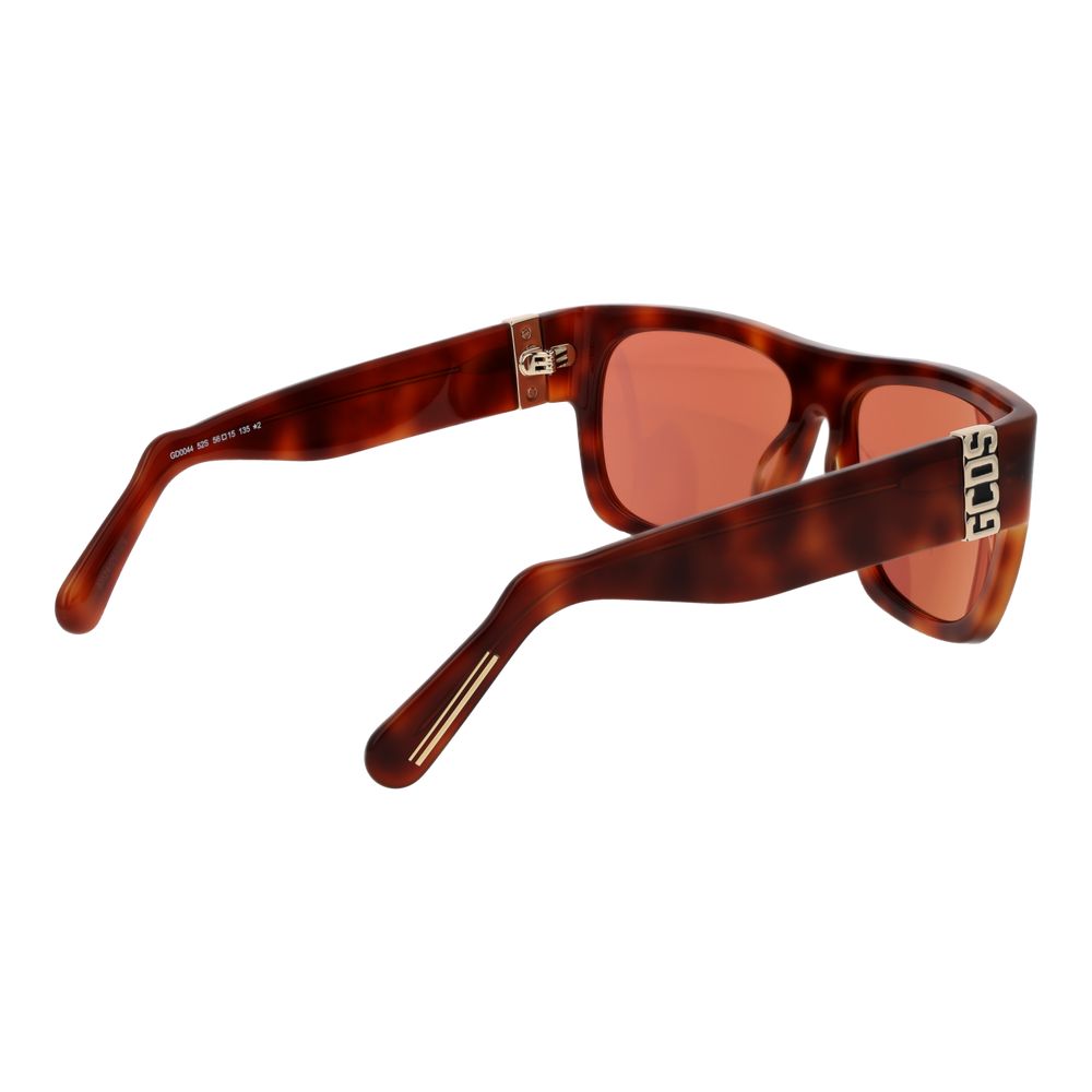 GCDS Braune Unisex-Sonnenbrille