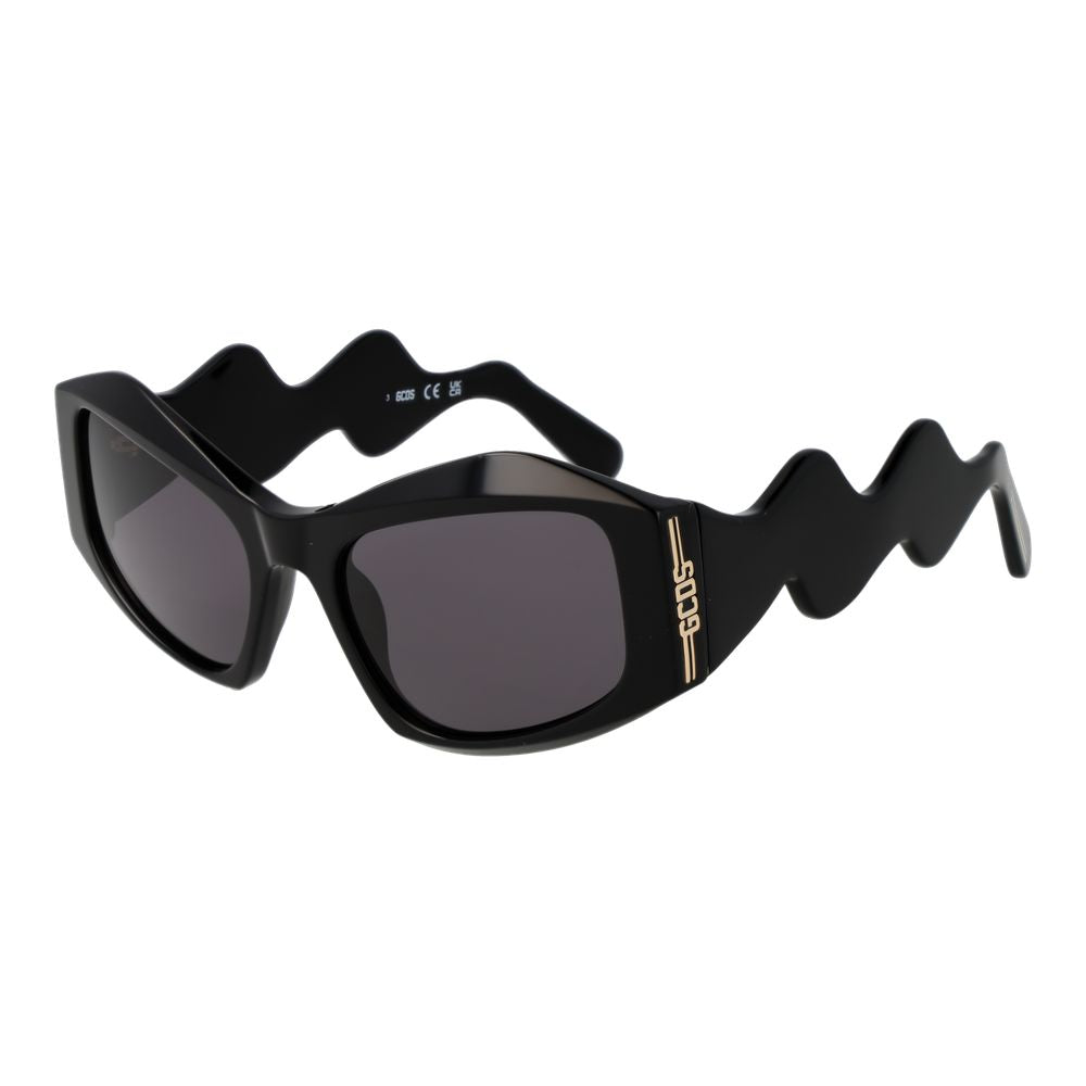 GCDS Schwarze Unisex-Sonnenbrille