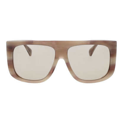 Max Mara Cremefarbene Damen-Sonnenbrille