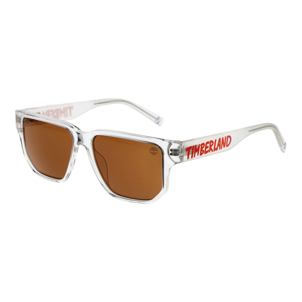 Timberland Sonnenbrille aus transparentem Kunststoff