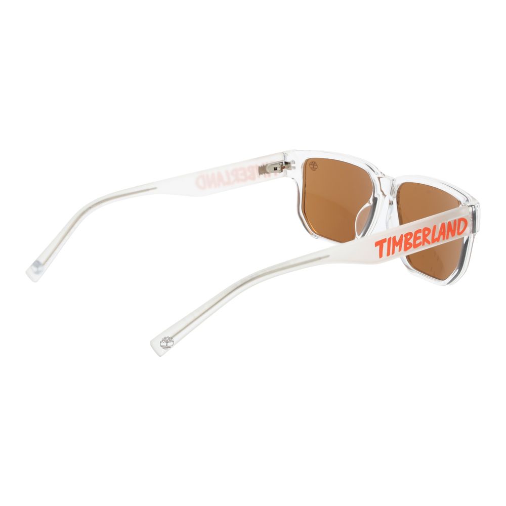 Timberland Sonnenbrille aus transparentem Kunststoff
