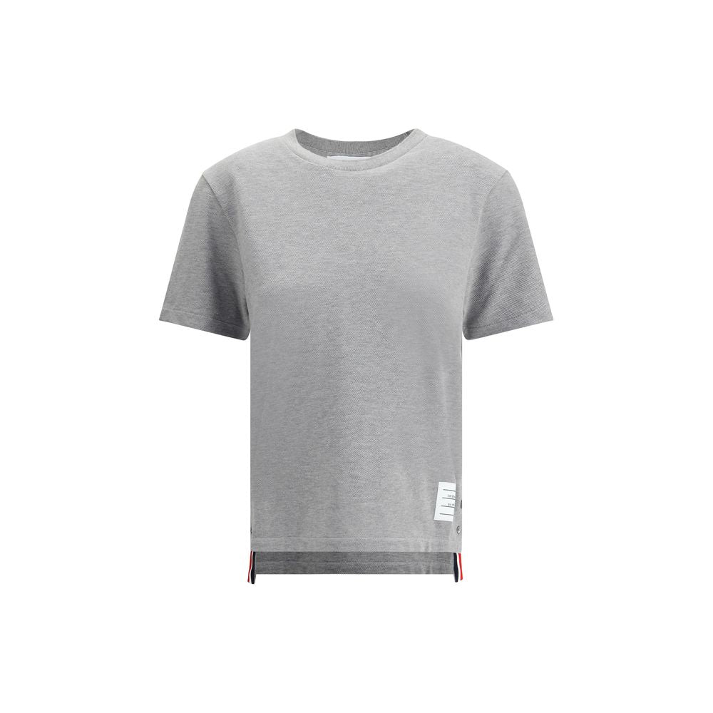 Thom Browne T-Shirt mit kultigen Bändern