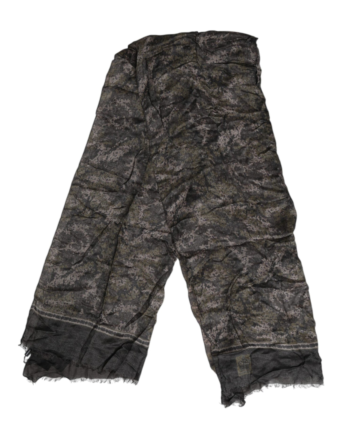 Dolce &amp; Gabbana – Camouflage-Halswärmer mit Wickel-Foulard