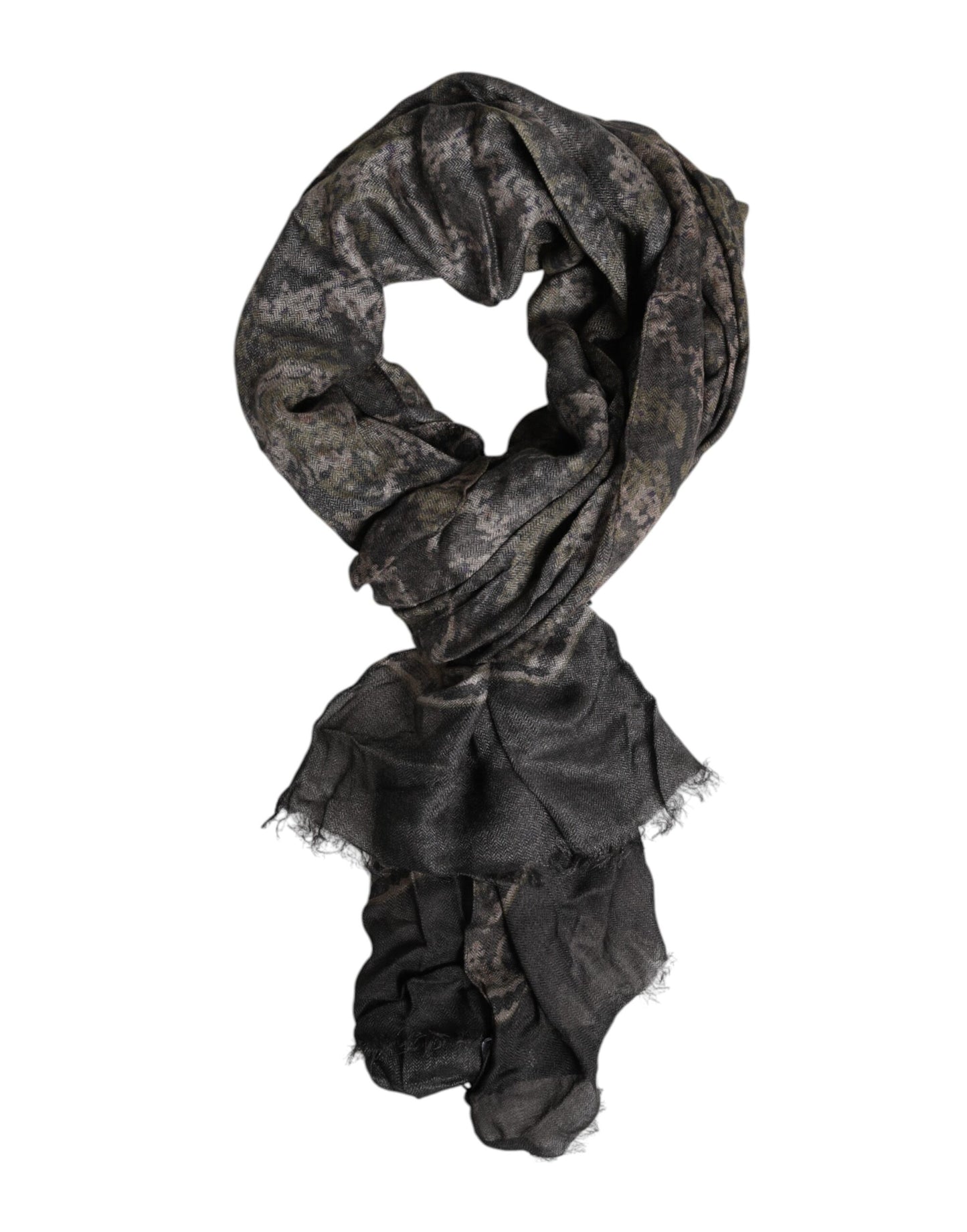 Dolce &amp; Gabbana – Camouflage-Halswärmer mit Wickel-Foulard