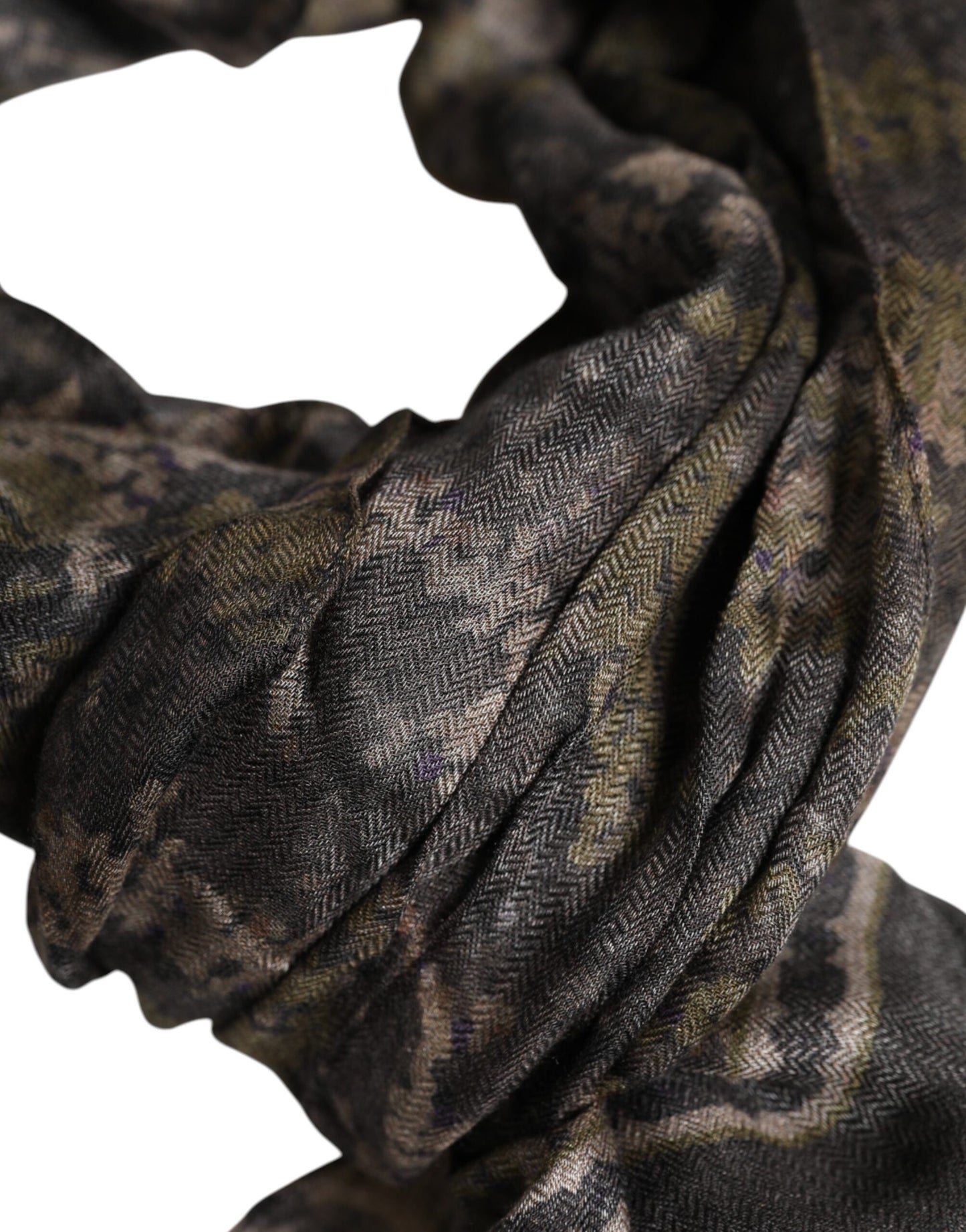 Dolce &amp; Gabbana – Camouflage-Halswärmer mit Wickel-Foulard