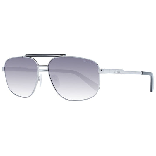 Guess Silberne Herren Sonnenbrille