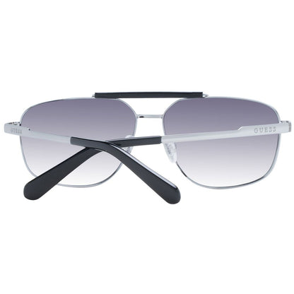 Guess Silver Metal Sunglasses