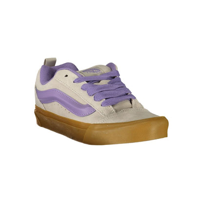 Vans Graue Leder Damen Sneaker