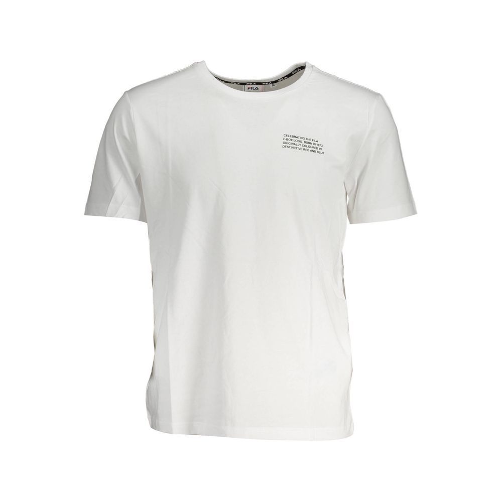 Fila – Weißes Baumwoll-T-Shirt