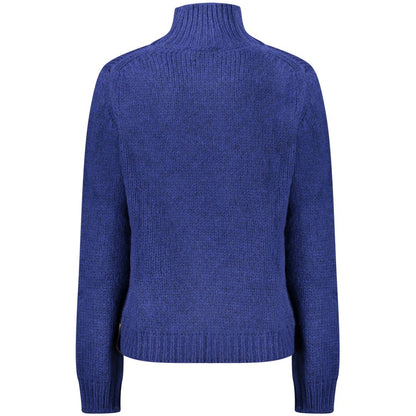K-WAY Blue Wool Sweater