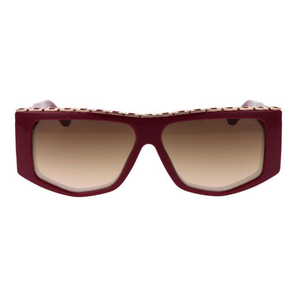 Guess Red Stainless Steel Sunglasses