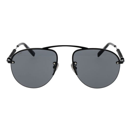 Schwarze Metallsonnenbrille von Tod's