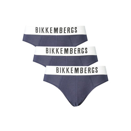Bikkembergs – Blaue Baumwollunterwäsche