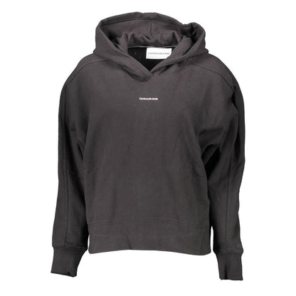 Calvin Klein Damenpullover aus schwarzer Baumwolle