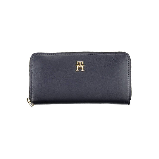 Tommy Hilfiger – Blaue Polyethylen-Geldbörse