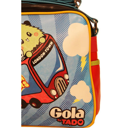 Gola Blaue Synthetikhandtasche