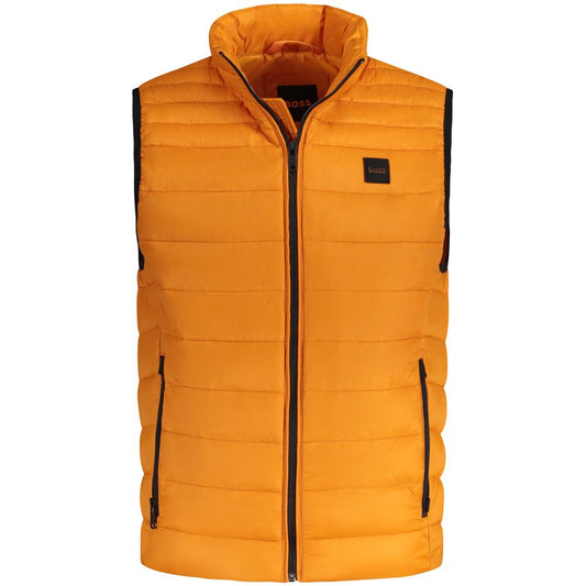 Hugo Boss – Orangefarbene Polyamidjacke