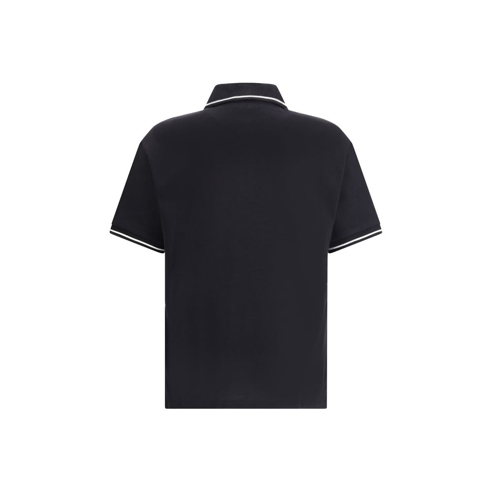 Amiri – Schwarzes Poloshirt aus Baumwolle