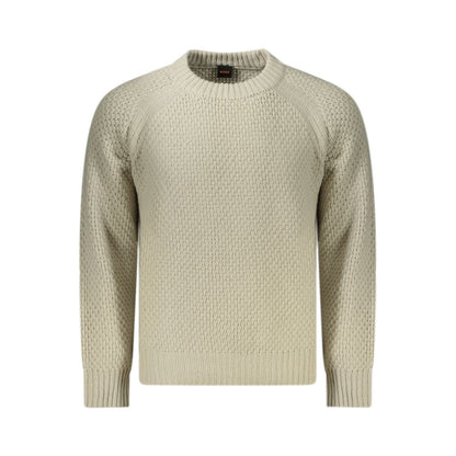 Hugo Boss Beige Wool Sweater