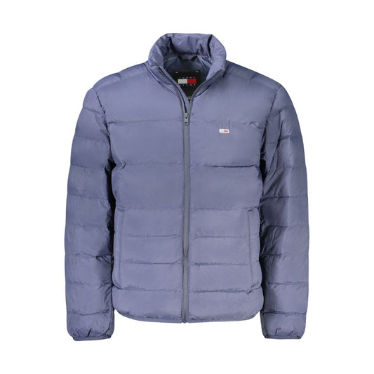 Tommy Hilfiger – Blaue Polyamid-Herrenjacke
