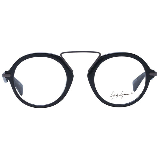 Yohji Yamamoto Graues Unisex-Brillengestell