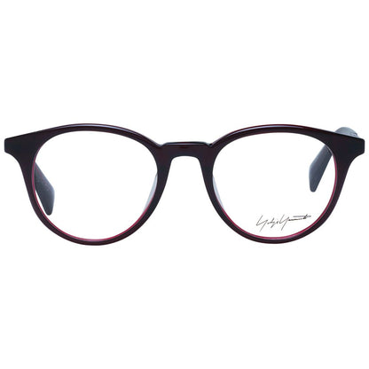 Yohji Yamamoto Rote Unisex-Brillenfassung