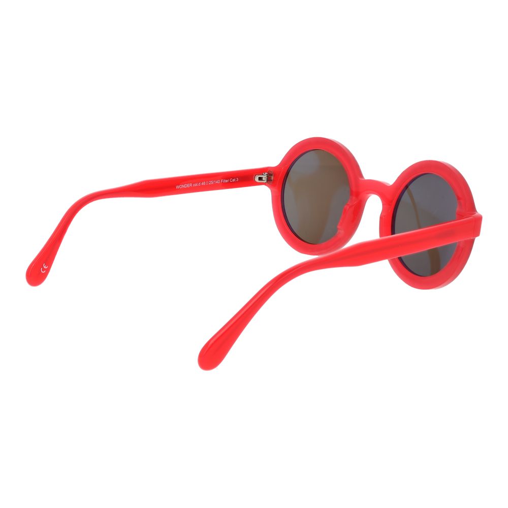 Andy Wolf Rote Unisex-Sonnenbrille