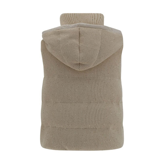 Brunello Cucinelli Hooded Down Vest