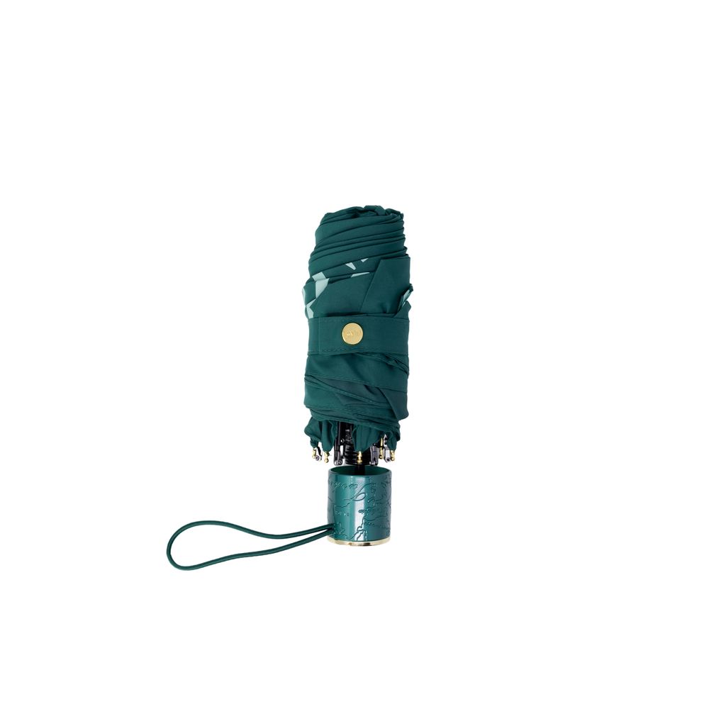 Alviero Martini Prima Classe grüner Nylonschirm