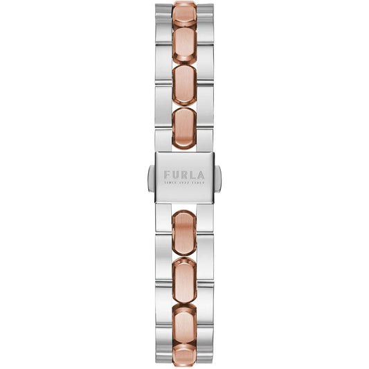 Furla Damenuhr aus grauem Edelstahl