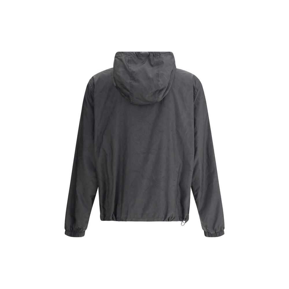 Versace Jacke aus schwarzem Polyester.