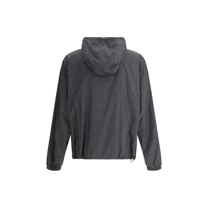 Versace Jacke aus schwarzem Polyester.