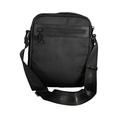 Mario Valentino Black Fabric Men's Shoulder Bag