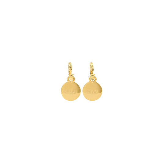 Versace Ohrringe aus goldenem Messing