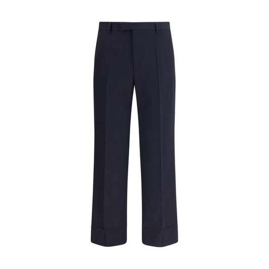 Valentino Blaue Wollhose aus Fleece