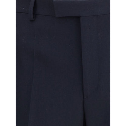 Valentino Blaue Wollhose aus Fleece
