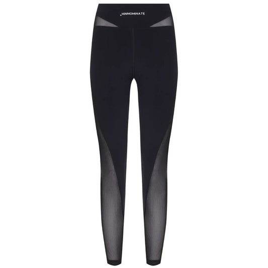 Hinnominate Schwarze Polyamid-Leggings für Damen