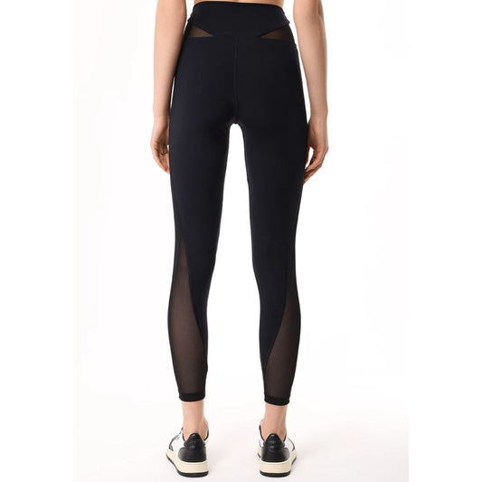 Hinnominate Schwarze Polyamid-Leggings für Damen