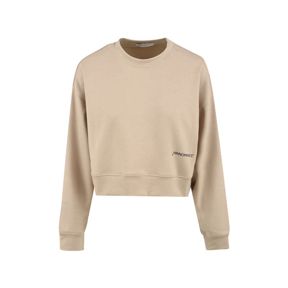 Hinnominate Beige Modal Damen Pullover