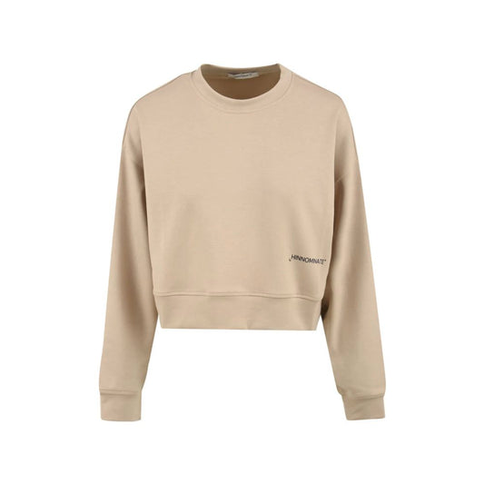 Hinnominate Beige Modal Damen Pullover