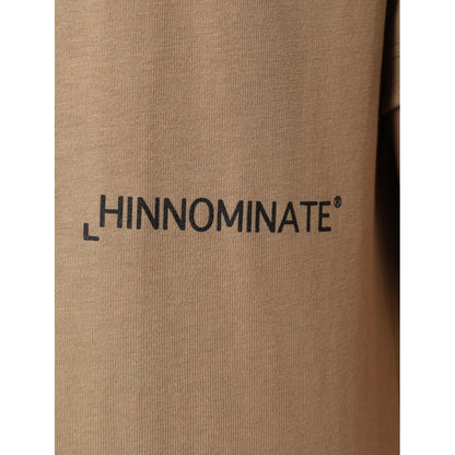 Hinnominate Braunes Baumwoll-T-Shirt