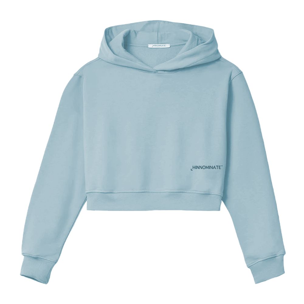Hinnominate „Blauer Damen-Kurzpullover aus Baumwolle“