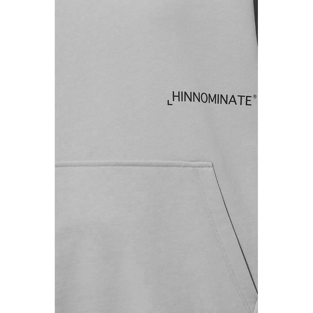 Hinnominate Grauer Baumwollpullover für Damen