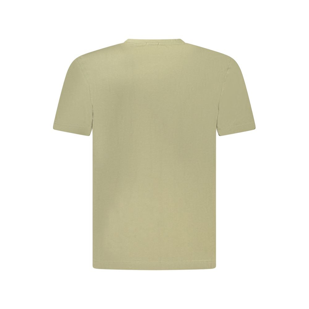 Hugo Boss Grünes Baumwoll-T-Shirt für Herren