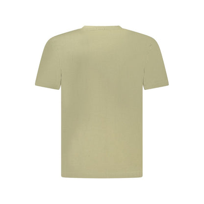 Hugo Boss Grünes Baumwoll-T-Shirt für Herren