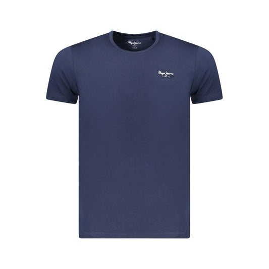 Pepe Jeans – Blaues Herren-T-Shirt aus Baumwolle