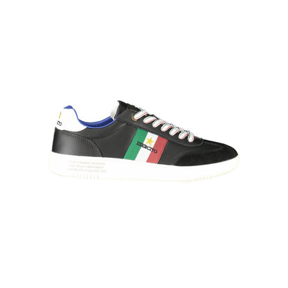 Esercito 1659 Herren-Sneaker aus schwarzem Leder